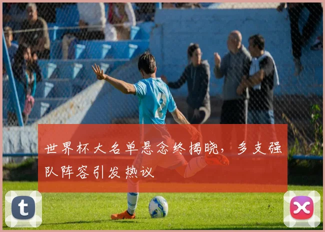 世界杯大名单悬念终揭晓，多支强队阵容引发热议